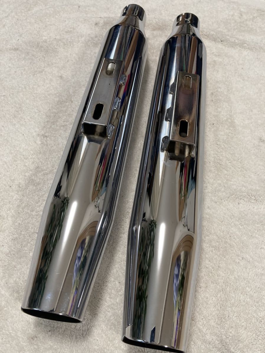 クロームワークス　マフラー　ダイナ ハーレー ダイナ FXDL FXD 95-16 クロームワークス 3インチ テーパー