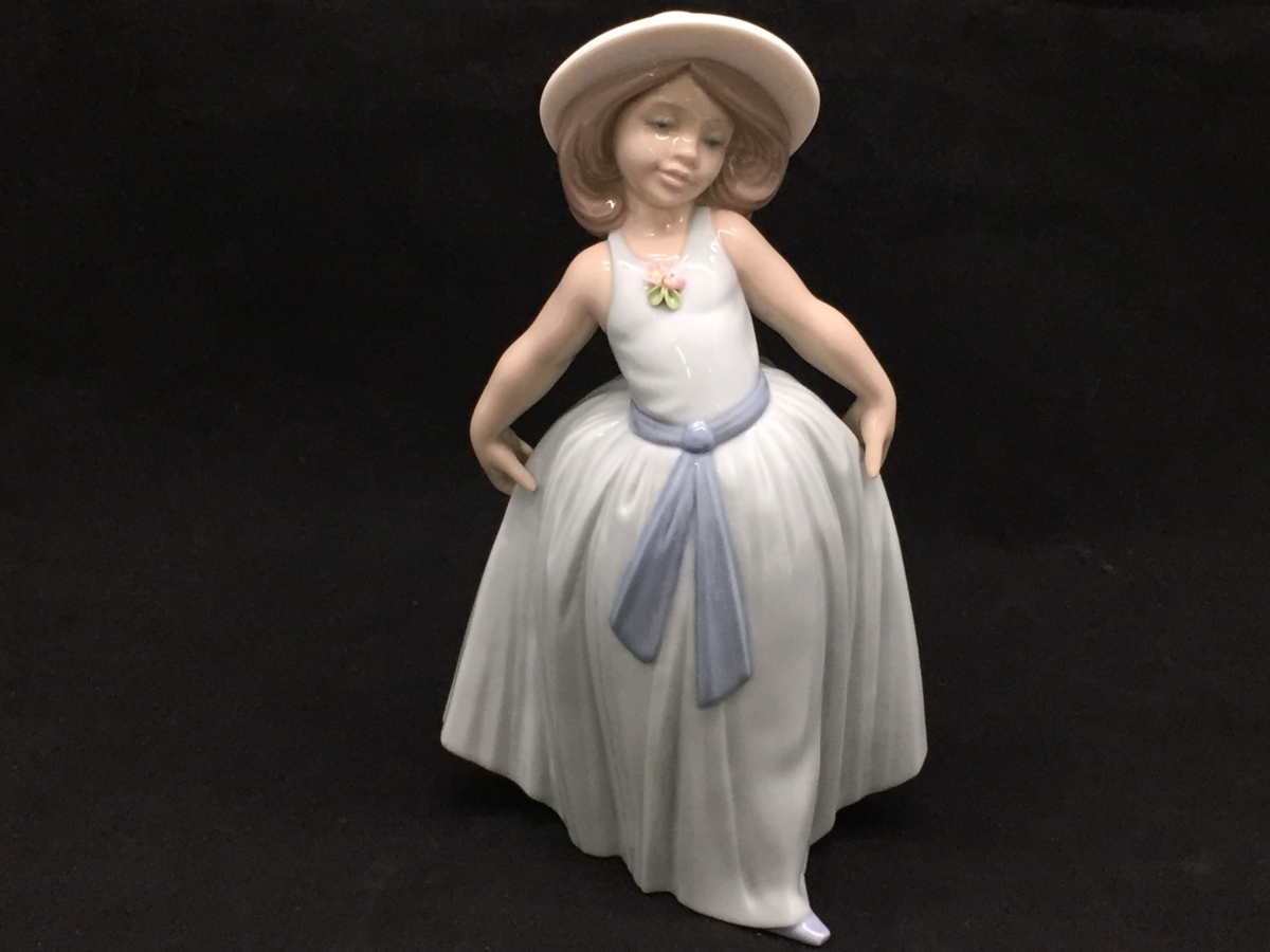 フィギュリン リヤドロ 可愛いロシータ 0 LLADRO 美品 リトル 《可愛い