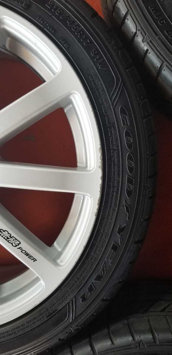 MUGEN NR 17インチ PCD114.3 - 5穴 ホイール -無限 ☆17×7J ☆無限
