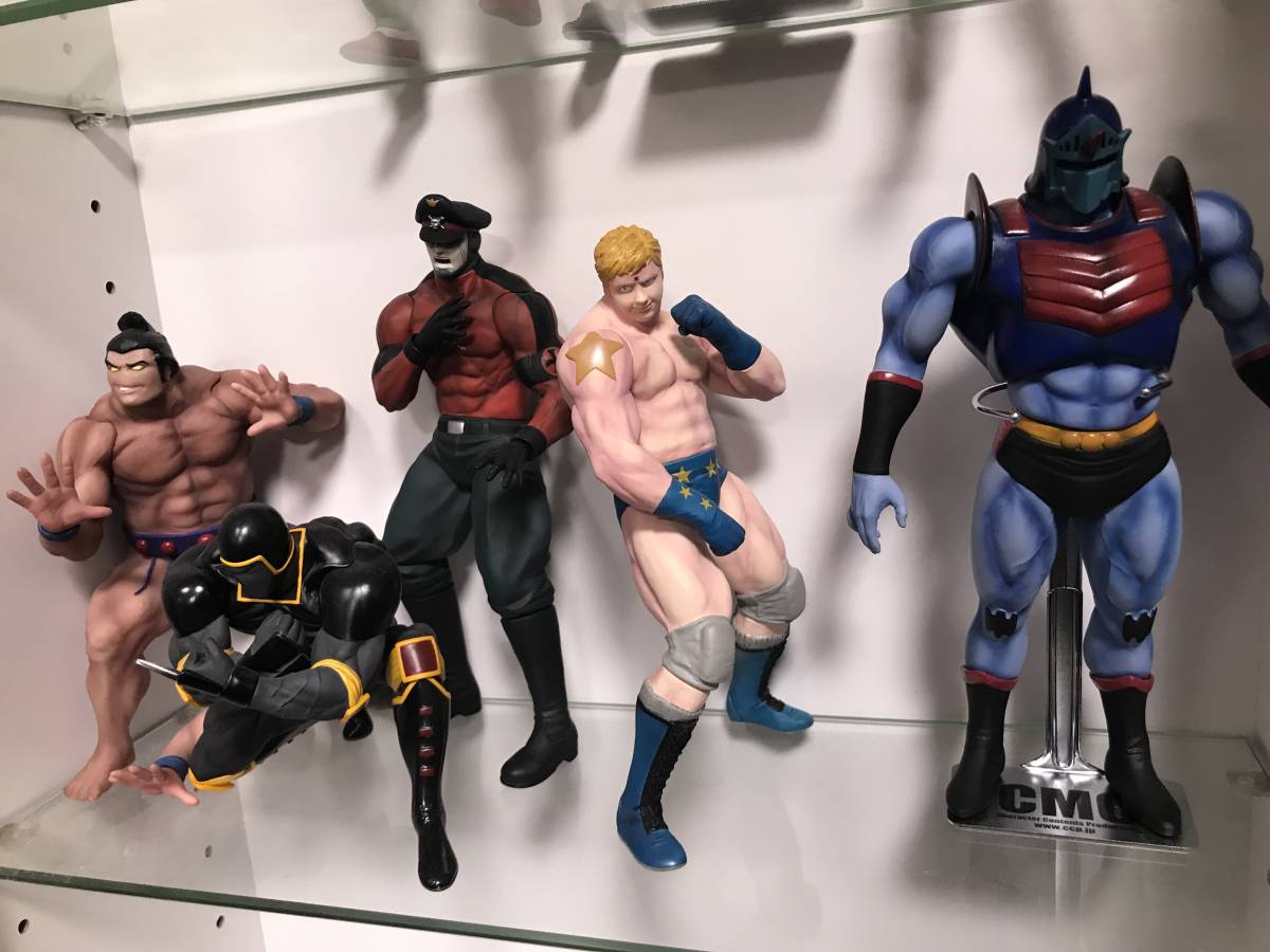 新品，大得価 ＣＣＰ キン肉マン 展示品５体 テリーマン ウォーズマン ウルフマン ロビンマスク(アイアンマン)｜売買されたオークション情報、yahooの商品情報をアーカイブ公開 - オークファン アイアンマン