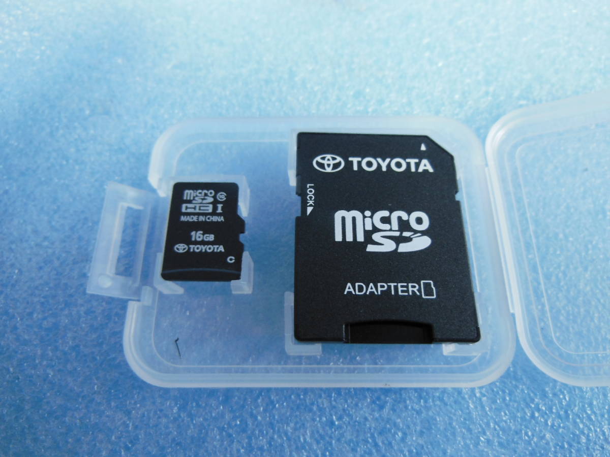 トヨタ純正2018年度春版地図データ 16GB 08675-0AR36 NSZT-W66T 地図
