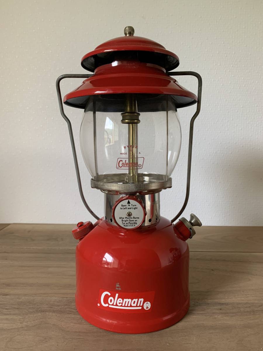 Coleman Lantern 200A Vintage Model Red - – Cherry Camping Mantle 