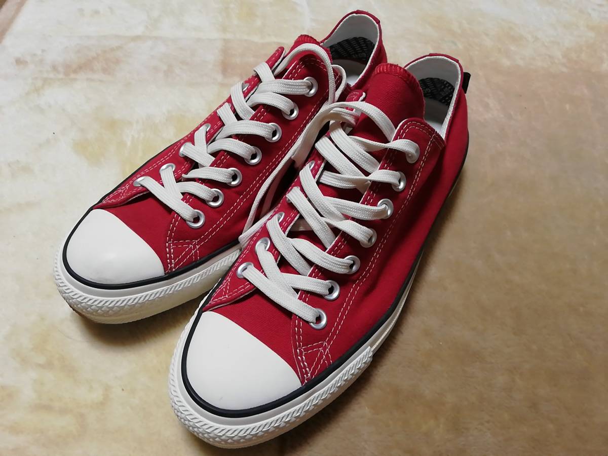 コンバース オールスター リアクト ローカット 赤 CONVERSE REACT US8 