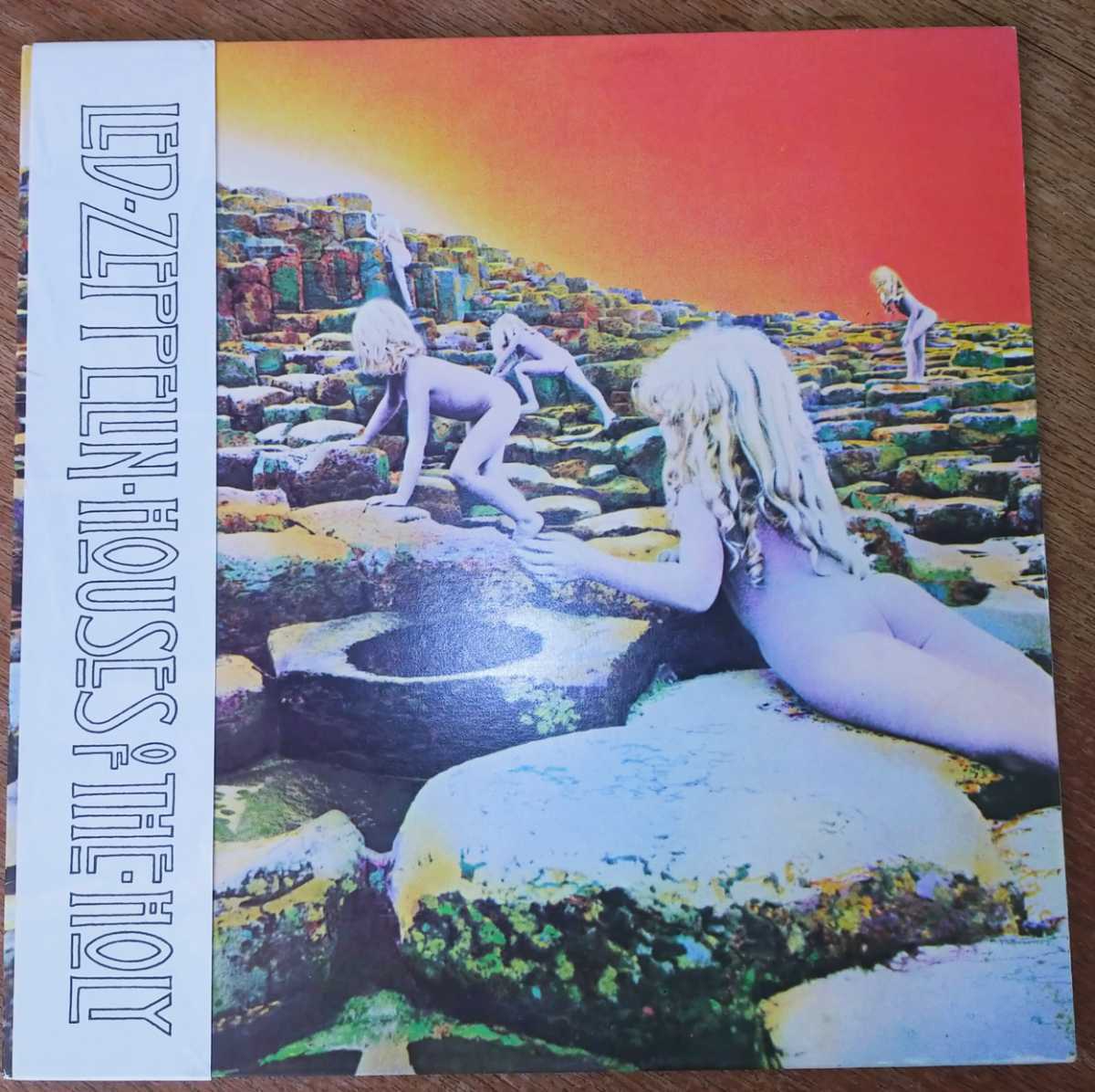 Led Zeppelin/Houses Of The Holy/『聖なる館』/米Org./Broadway表記/帯・ステッカー付