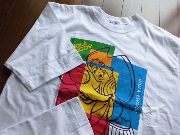 L パルケエスパーニャ ビンテージtシャツhola Parque Espana志摩スペイン村ドンキー90sレトロ当時物アトラクション遊園地 企業物 イラスト キャラクター 売買されたオークション情報 Yahooの商品情報をアーカイブ公開 オークファン Aucfan Com