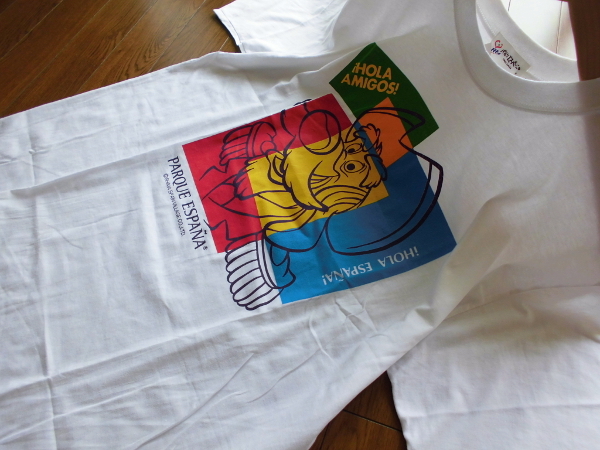 L パルケエスパーニャ ビンテージtシャツhola Parque Espana志摩スペイン村ドンキー90sレトロ当時物アトラクション遊園地 企業物 イラスト キャラクター 売買されたオークション情報 Yahooの商品情報をアーカイブ公開 オークファン Aucfan Com