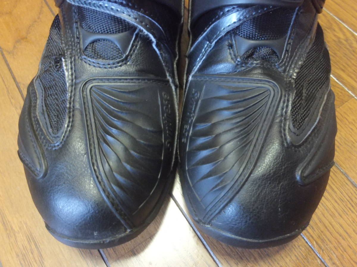 elf エルフ synthese14 シンテーゼ14 防水 シューズ ブラック 黒 27.0cm 中古です。_3
