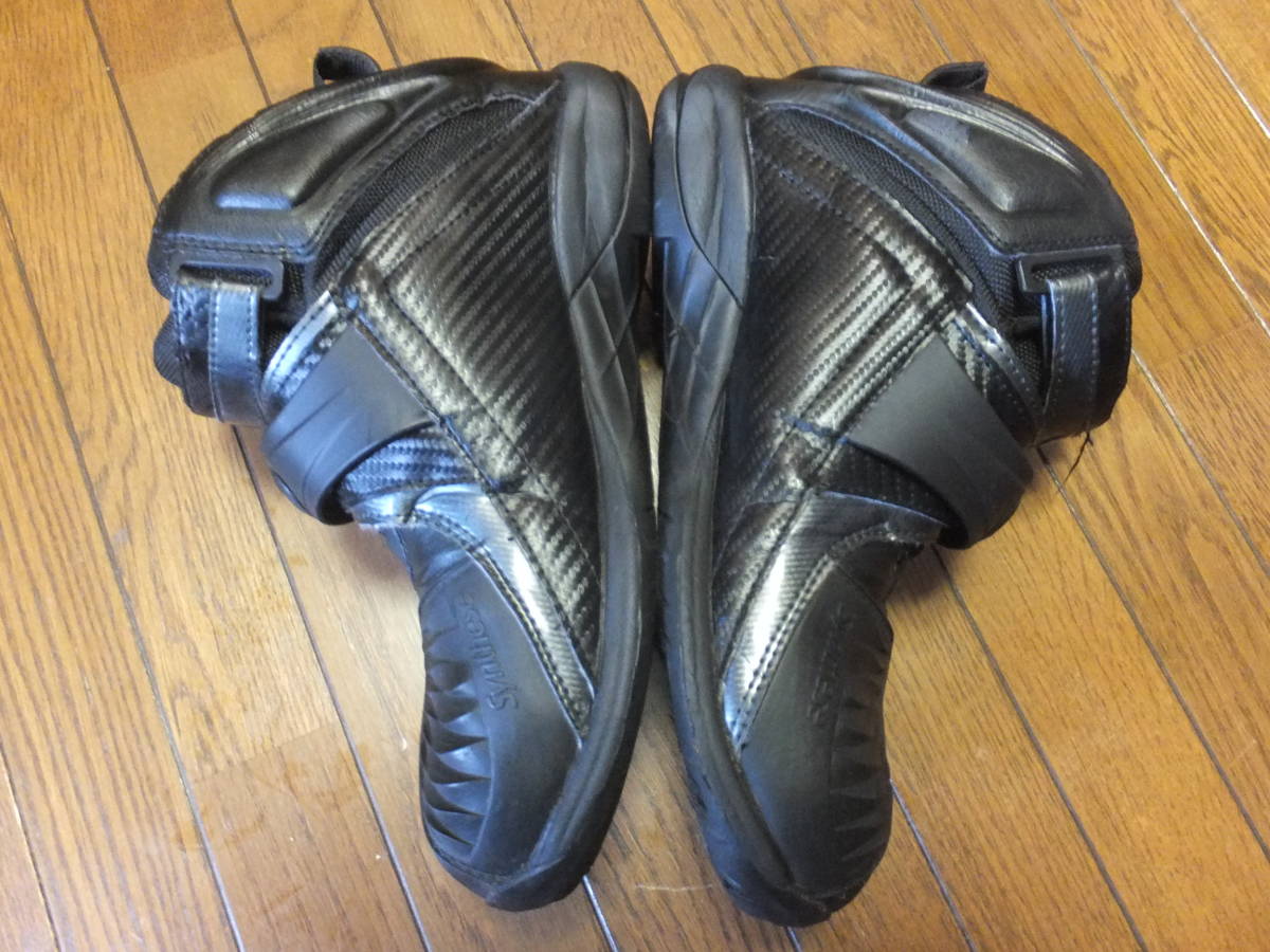 elf エルフ synthese14 シンテーゼ14 防水 シューズ ブラック 黒 27.0cm 中古です。_4