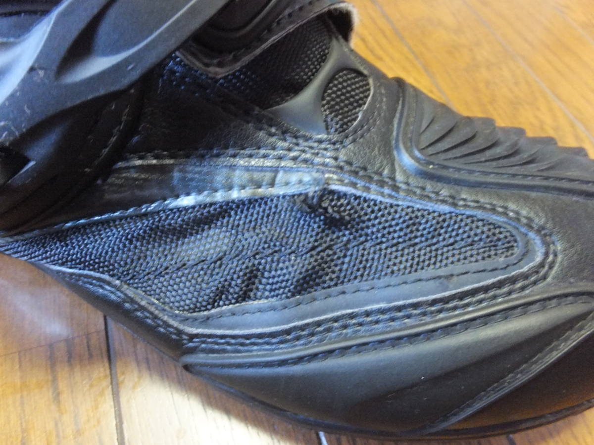 elf エルフ synthese14 シンテーゼ14 防水 シューズ ブラック 黒 27.0cm 中古です。_8