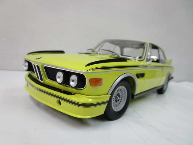 ミニチャンプス 1/18 BMW 3.0 CSL (E9) 1973 イエロー (1331-916)