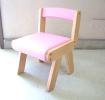 ☆かわいい木製キッズチェアー☆ピンク☆特価☆_1