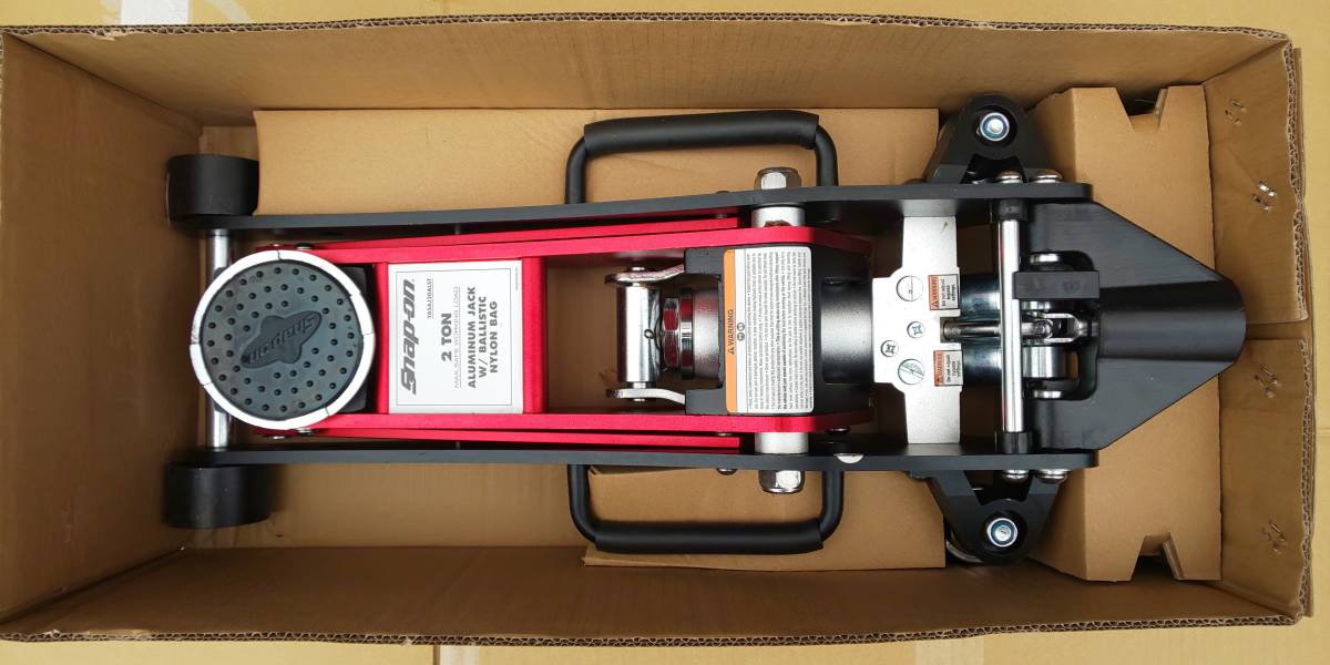 ☆スナップオン アルミレースジャッキ 2t RACEJACKSET1☆Snap-on 