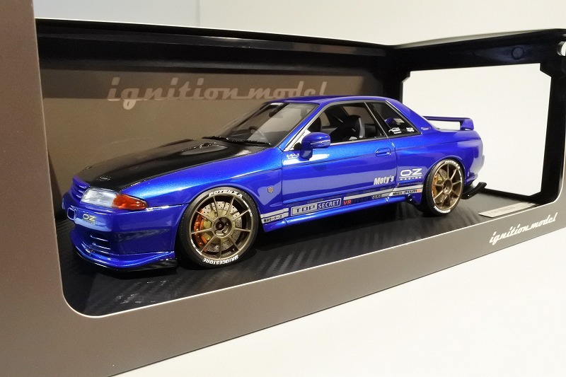 イグニッションモデル 1/18 トップシークレット GTR VR32 ブルー IG1522 1/18 TOP SECRET GT-R (VR32) Blue Metallic | LINE UP | [公式
