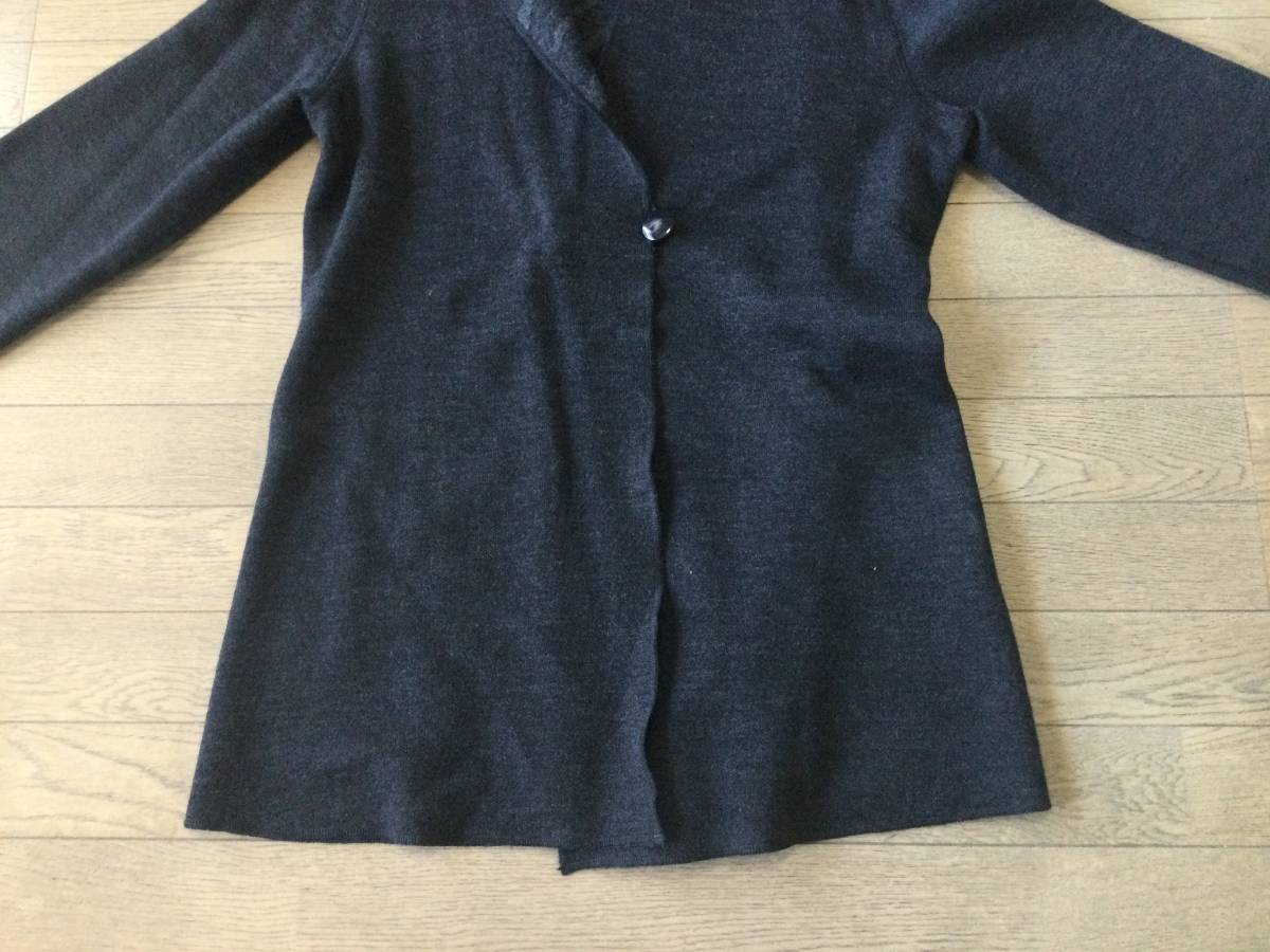LAPINE BLANCHE ラピーヌ ブランシュ デザイン上着 ブラック 40 
