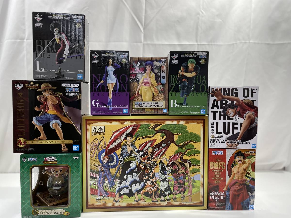 1円スタート ワンピース フィギュアまとめ売り チョッパー浴衣 レディース用 ルフィ ゾロ お菊 ニコ ロビン ブルック 現状販売 One Piece 売買されたオークション情報 Yahooの商品情報をアーカイブ公開 オークファン Aucfan Com