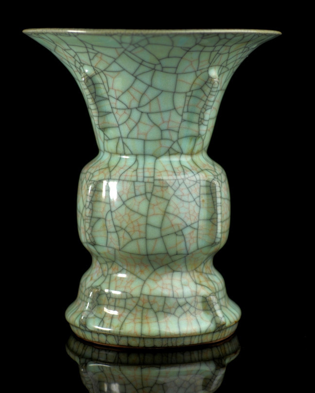 【人気，最新作】 古美術 南宋時代 哥窯粉青釉出戟尊 本物 極品 美術館級 旧家所蔵品 桐箱付き(宋)｜売買されたオークション情報、yahooの商品情報をアーカイブ公開 - オークファン 宋