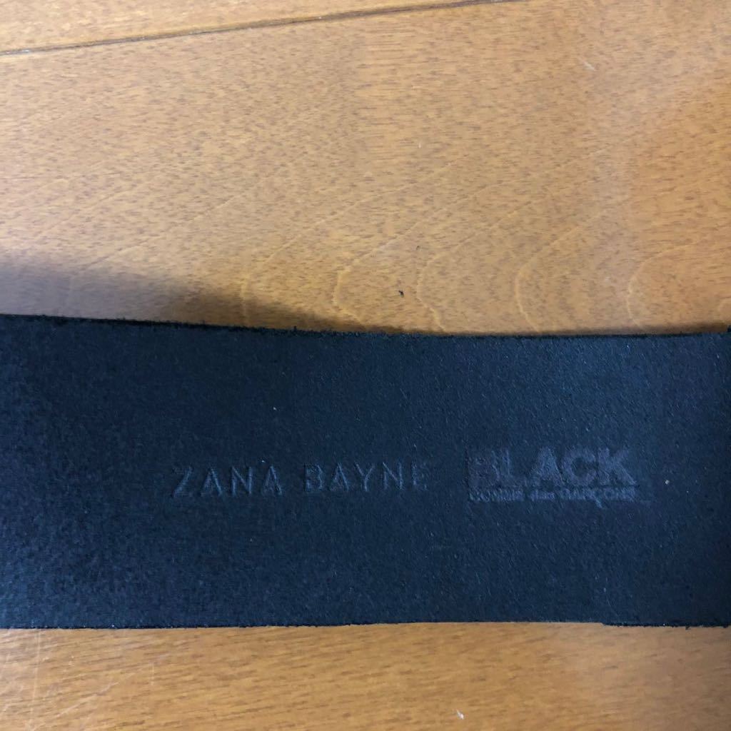 名作 レザーハーネス ZANA BAYNE × ブラックコムデギャルソン