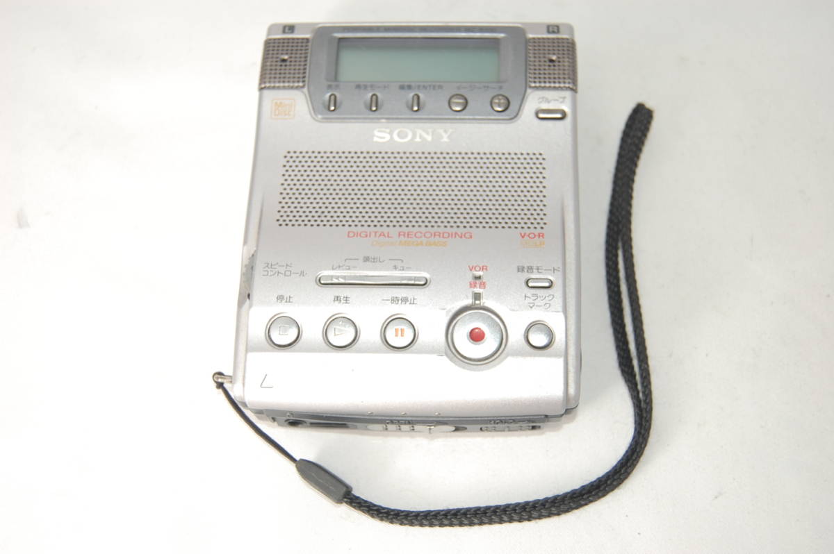 ☆再生、音出しOK☆ SONY ソニー ポータブル MDレコーダー MZ-B100 #OS