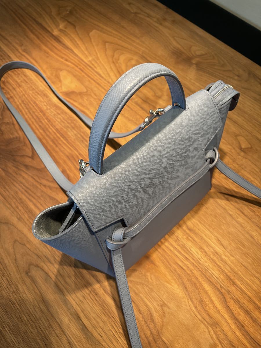 CELINE セリーヌ ベルトバッグ マイクロ / グレインドカーフスキン 
