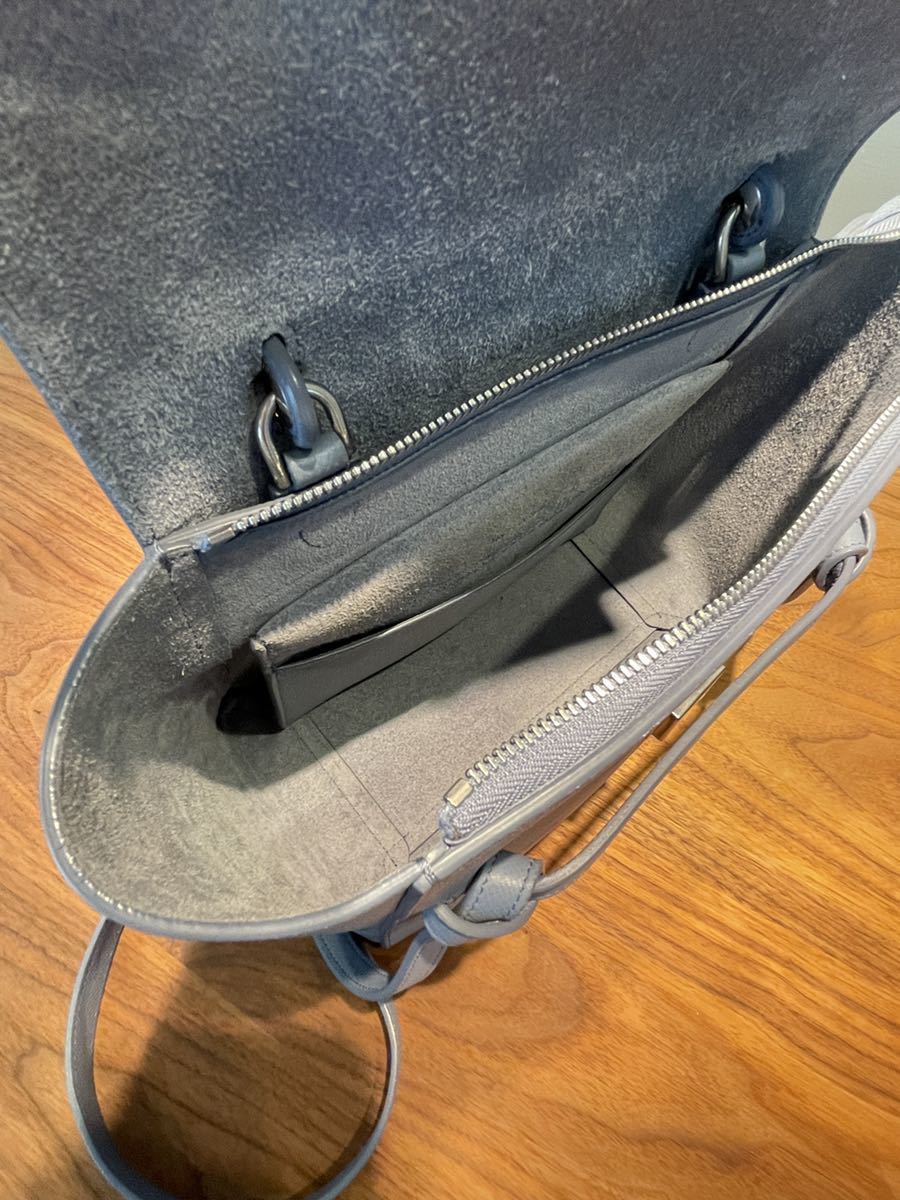 CELINE セリーヌ ベルトバッグ マイクロ / グレインドカーフスキン 
