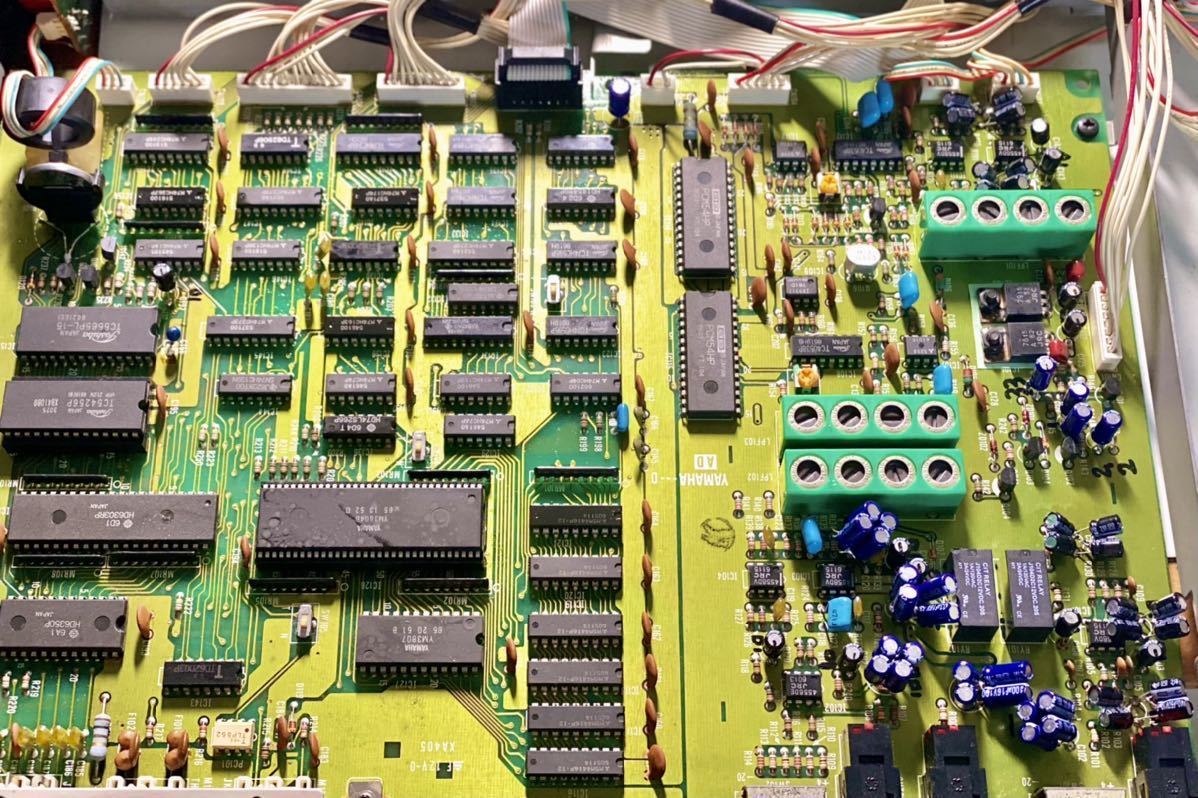 青色液晶化改造&整備済 品 YAMAHA SPX90 80年代 80s ヤマハ製DSPマルチ