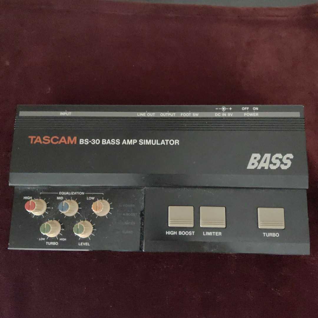 TASCAM BS-30 Amp Amplifier with YouTube TASCAM タスカム BS30 Bass
