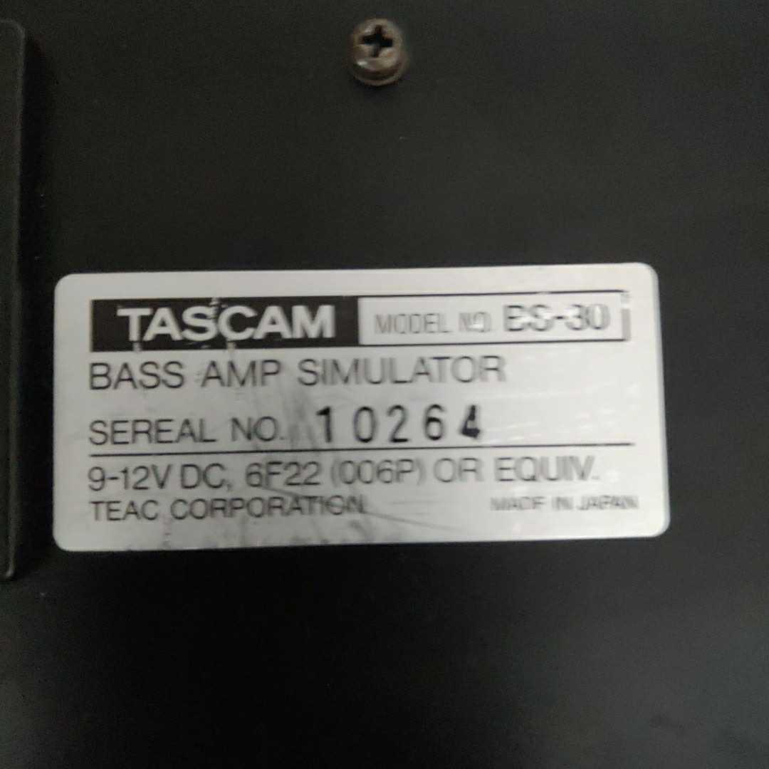 TASCAM BS-30 Amp Amplifier with YouTube TASCAM タスカム BS30 Bass