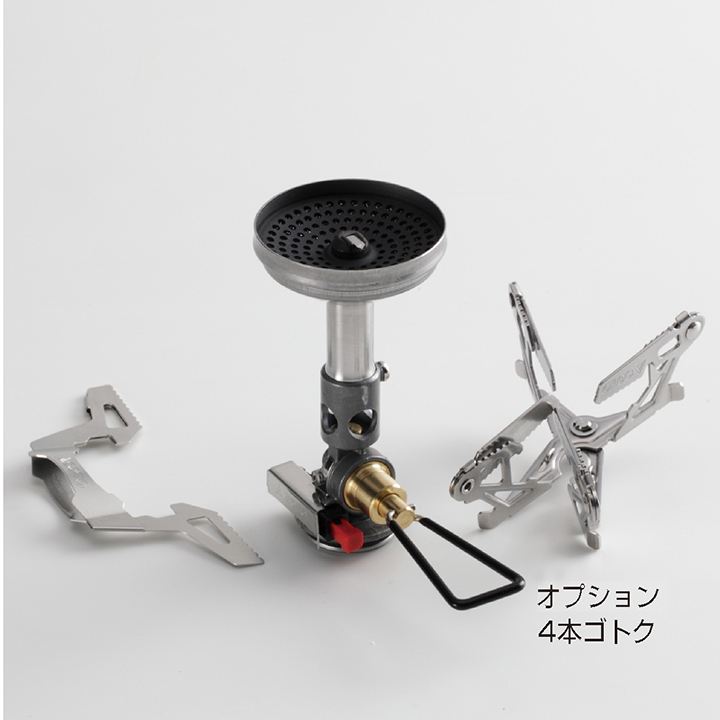 SOTO ウインドマスター（SOD-310）＋ 純正五徳2種フルセット SOTO】ウインドマスター炎ストーブ【SOD 310】＋オプション4本五徳