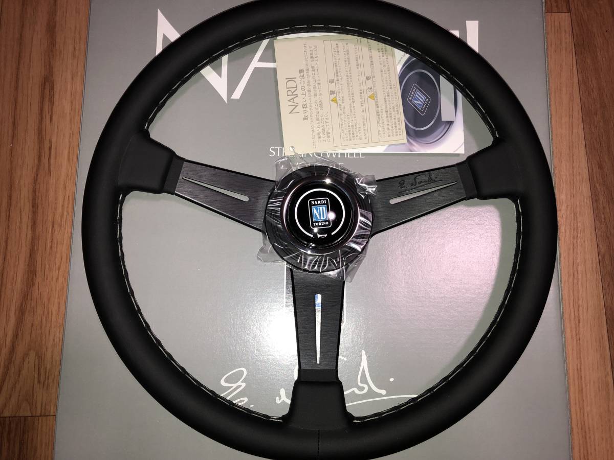 ★ナルディ　NARDI N130 クラシック360　BKレザー＆BKスポーク　新品　正規品 在庫有り