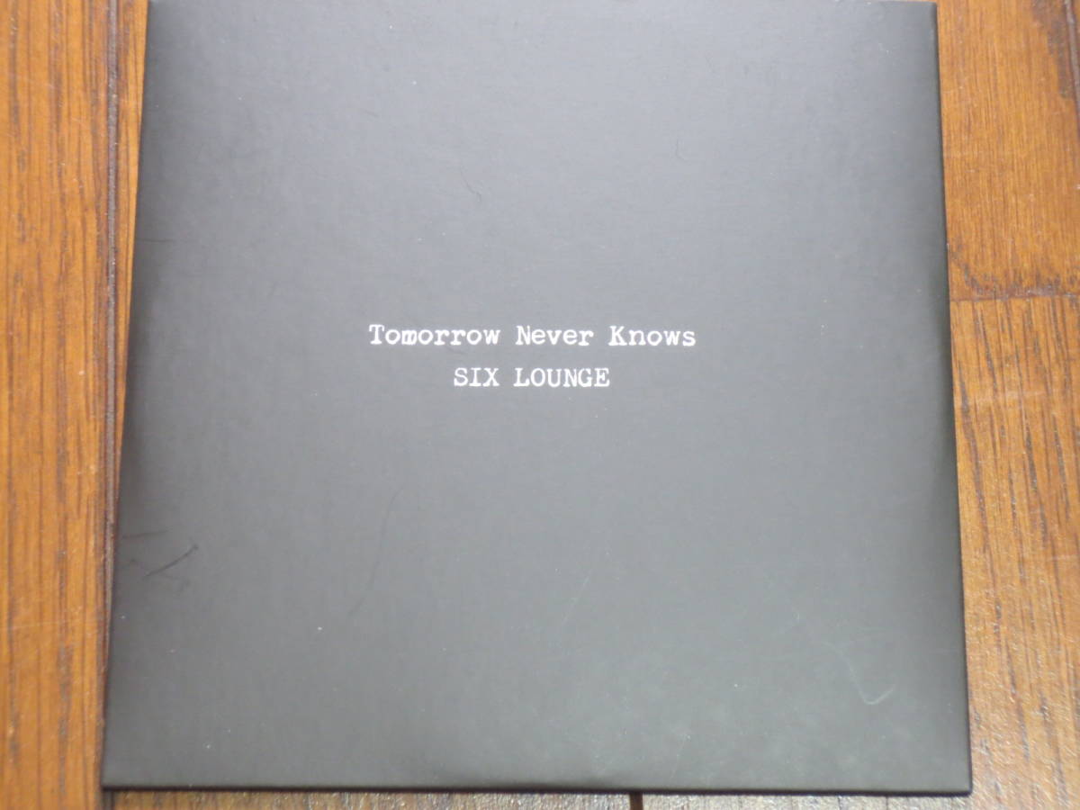 Never Knows SIX LOUNGE Tomorrow 公式通販 廃盤 CD「Tomorrow □[廃盤