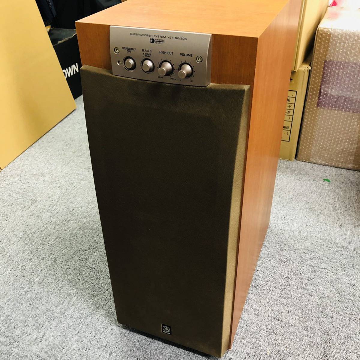 YST-SW305 ヤマハ YAMAHA - サブウーファー Yahoo!オークション 「yst