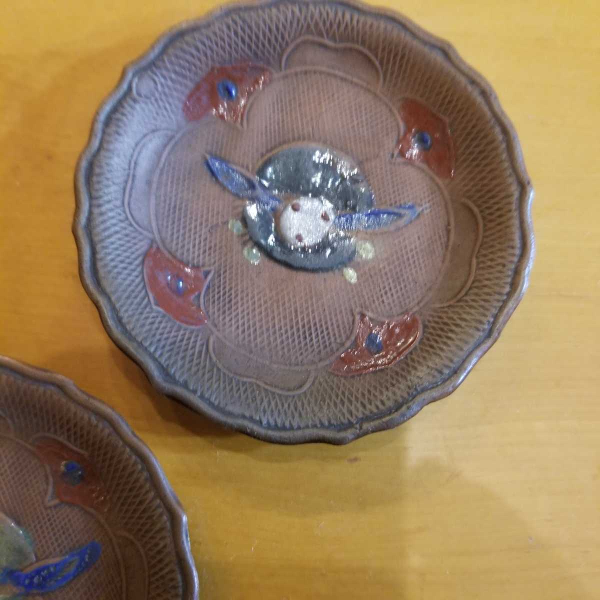 濱うさぎ 横濱の創作和菓子 煎餅 備前うさぎ文せんべい皿 うさぎ文皿