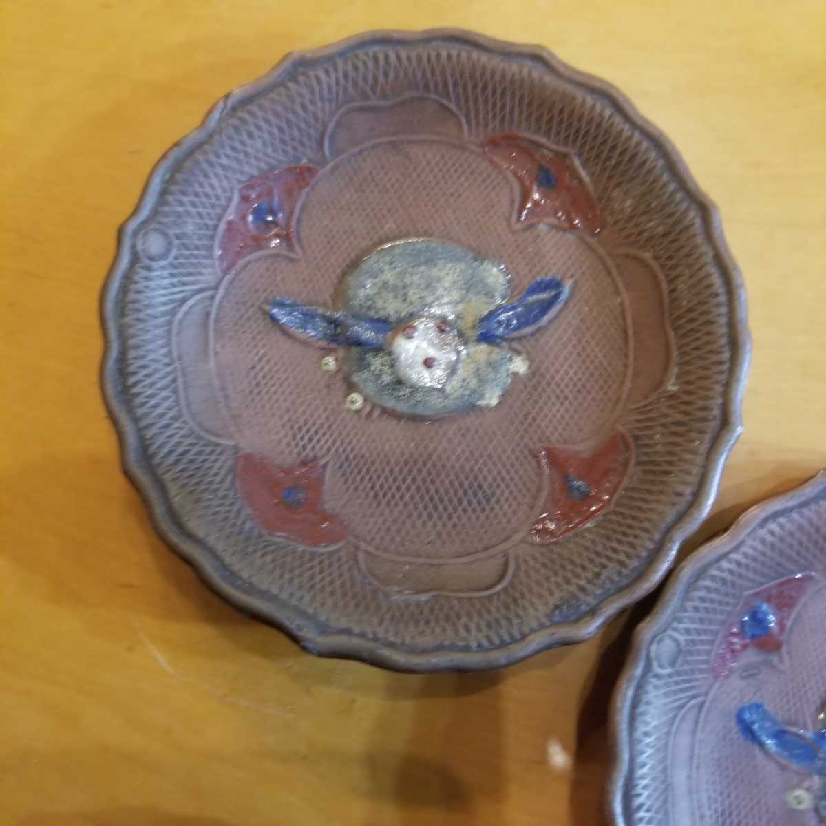 濱うさぎ 横濱の創作和菓子 煎餅 備前うさぎ文せんべい皿 うさぎ文皿