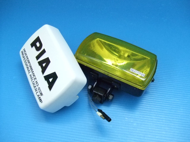 当時物 新品1個 PIAA50 角型 スポットランプ カウル用 ピア 旧車  