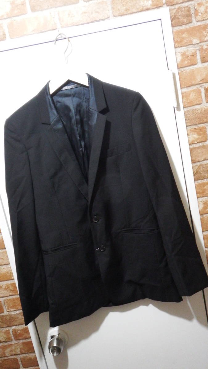 KRIS VAN ASSCHE クリスヴァンアッシュ　テーラードジャケット　サイズ38 ブラック　FK VAN KRIS - Assche（クリス・ヴァン・アッシュ Berluti 1B