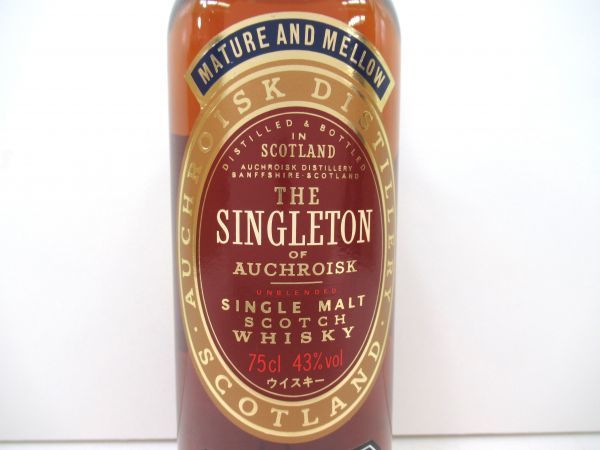古酒 THE SINGLETON OF AUCHROISK ザ シングルトン オブ オスロスク