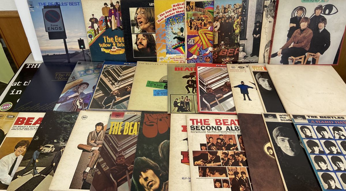 BEATLES THE | まとめ売り ビートルズ LP Beatles LPレコード 赤盤・青