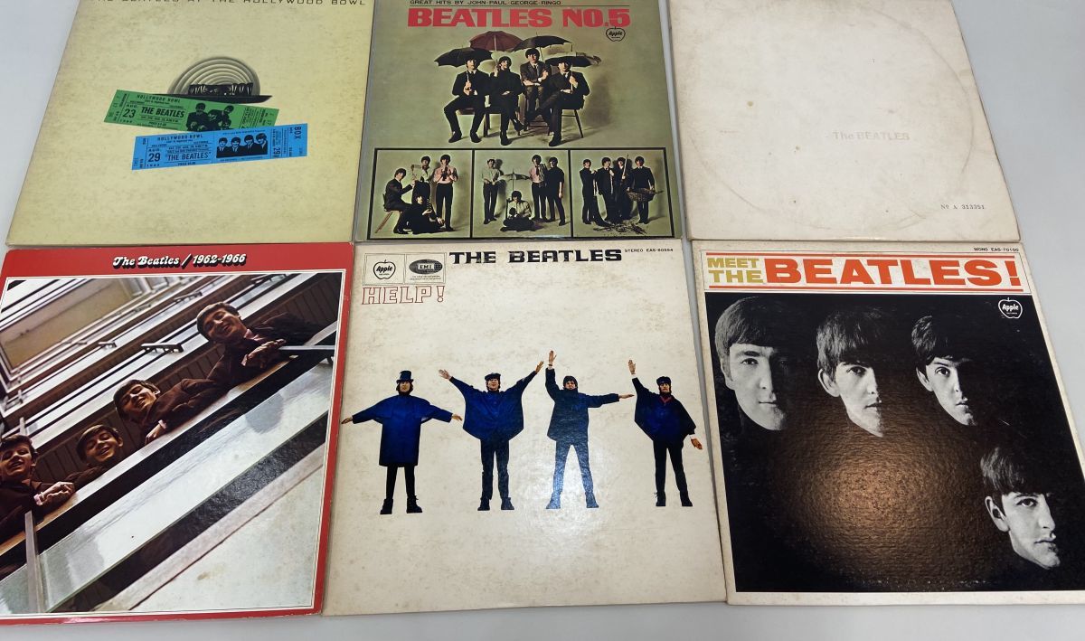 BEATLES THE | まとめ売り ビートルズ LP Beatles LPレコード 赤盤・青