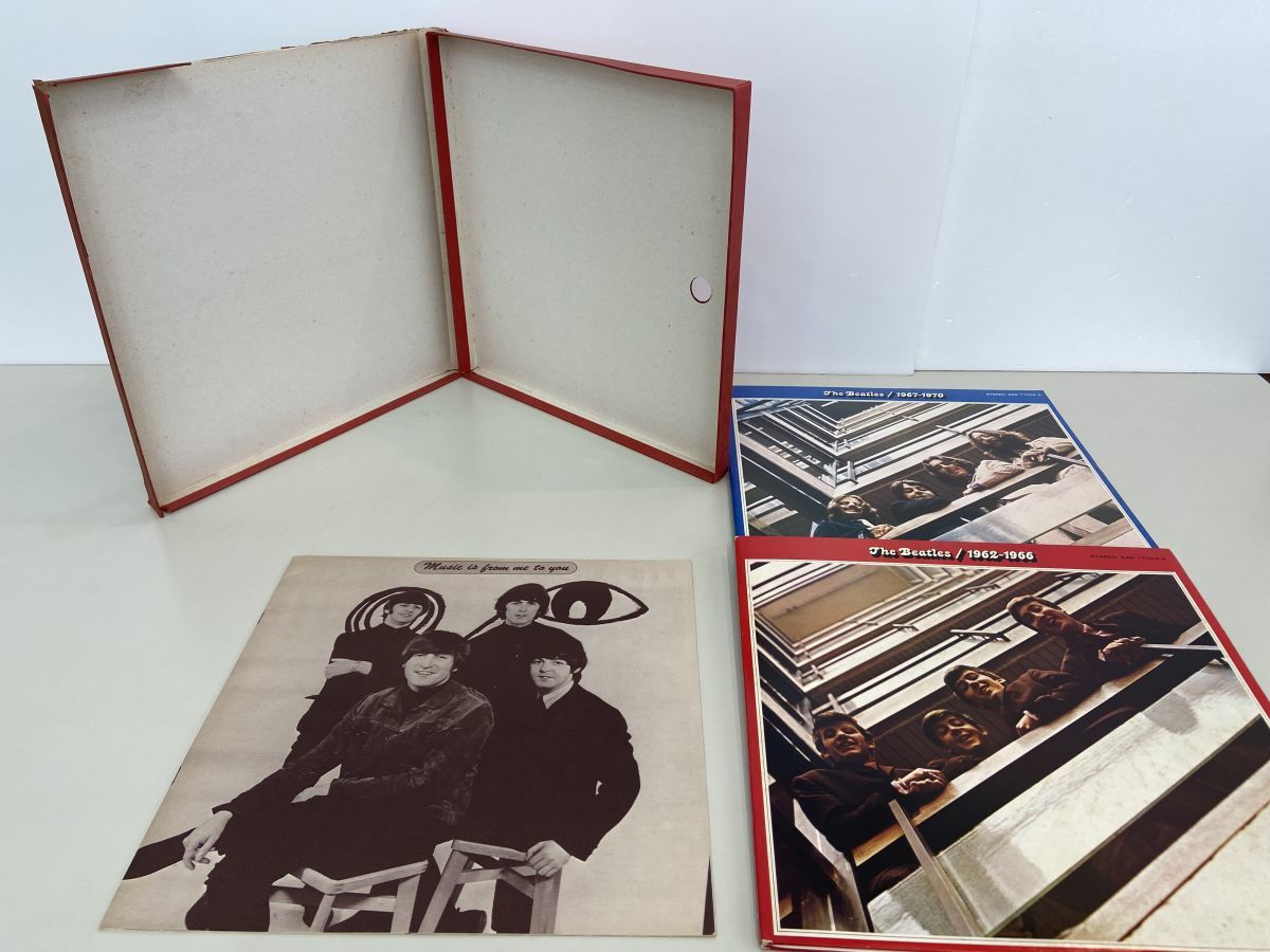 BEATLES THE | まとめ売り ビートルズ LP Beatles LPレコード 赤盤・青