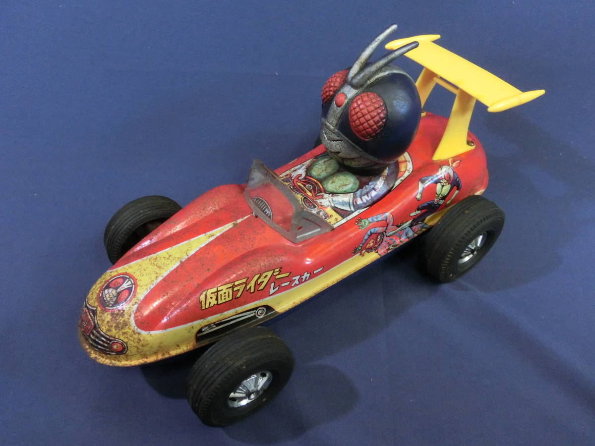 Yahoo!オークション - 当時物 仮面ライダー レースカー 昭和レトロ 
