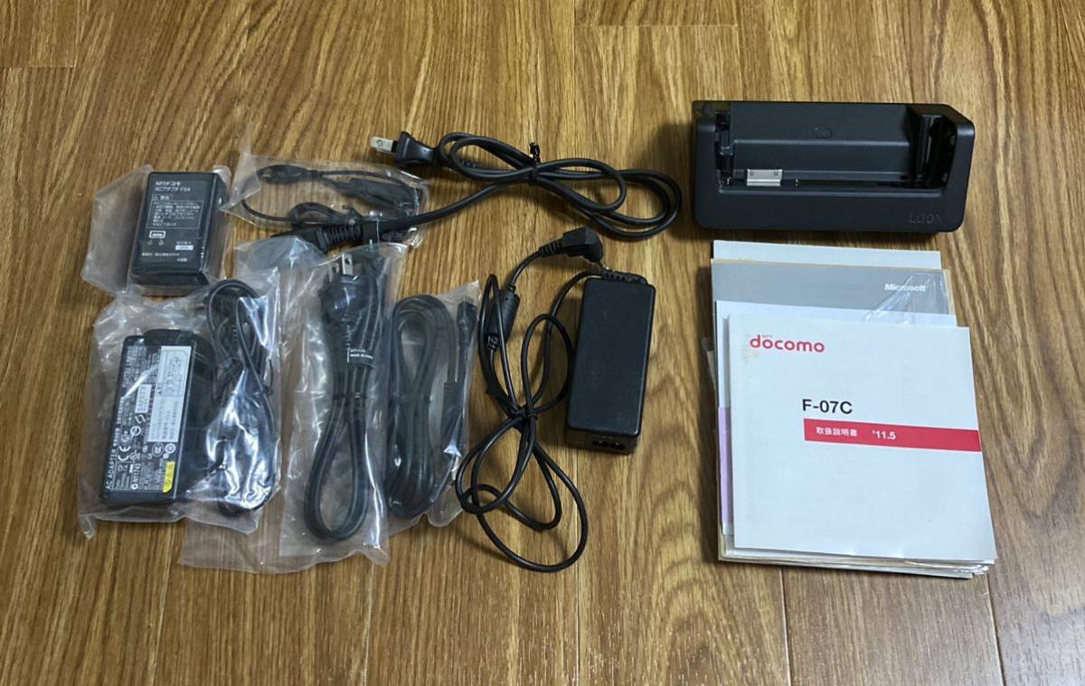 F-07C docomo - 7ケータイ 富士通 Windows PHONE 0 UNLOCKED DOCOMO 