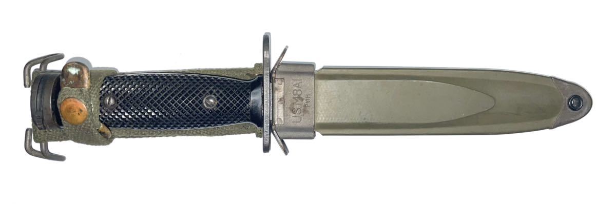 s*5様 M7 銃剣（M7 Bayonet）と鞘M8A1 スカバード 無害化 US M8A1 スカバード M7 Bayonet s*5様 M7 銃剣（M7 Bayonet）と鞘M8A1