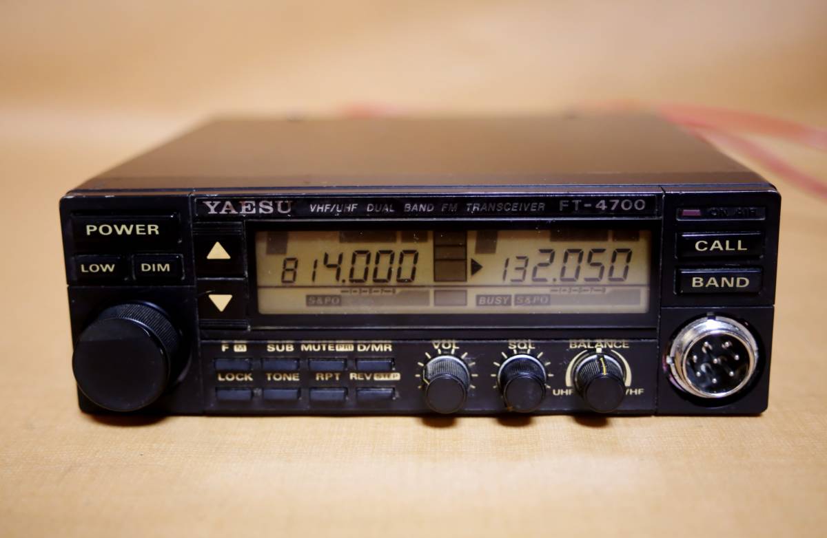 FT-4700 YAESU ヤエス FT-4700H 144⁄430MHz DUAL BAND ⁄sx-400⁄ps-