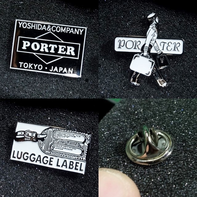 □ポーター 非売品 ノベルティ PORTER商標ロゴ ポーター人シンボル