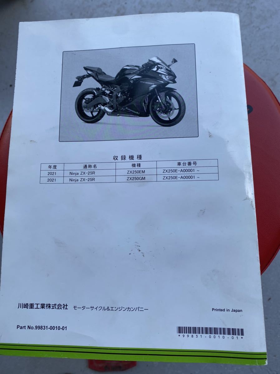 ZX-25R サービスマニュアル