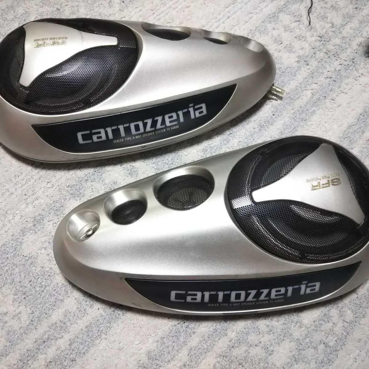 ☆スピーカー clarion SRJ102 小型 80W 自動車、オートバイ スピーカー