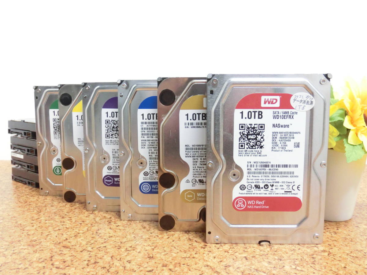 Red 1TB WD HDD | Plus WD10EFRX ハードディスク ウエスタンデジタル 