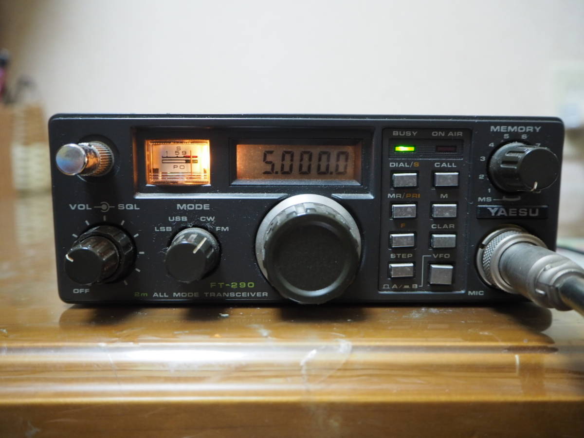 YAESU FT-290 2m用ポータブル機 八重洲 ジャンク品