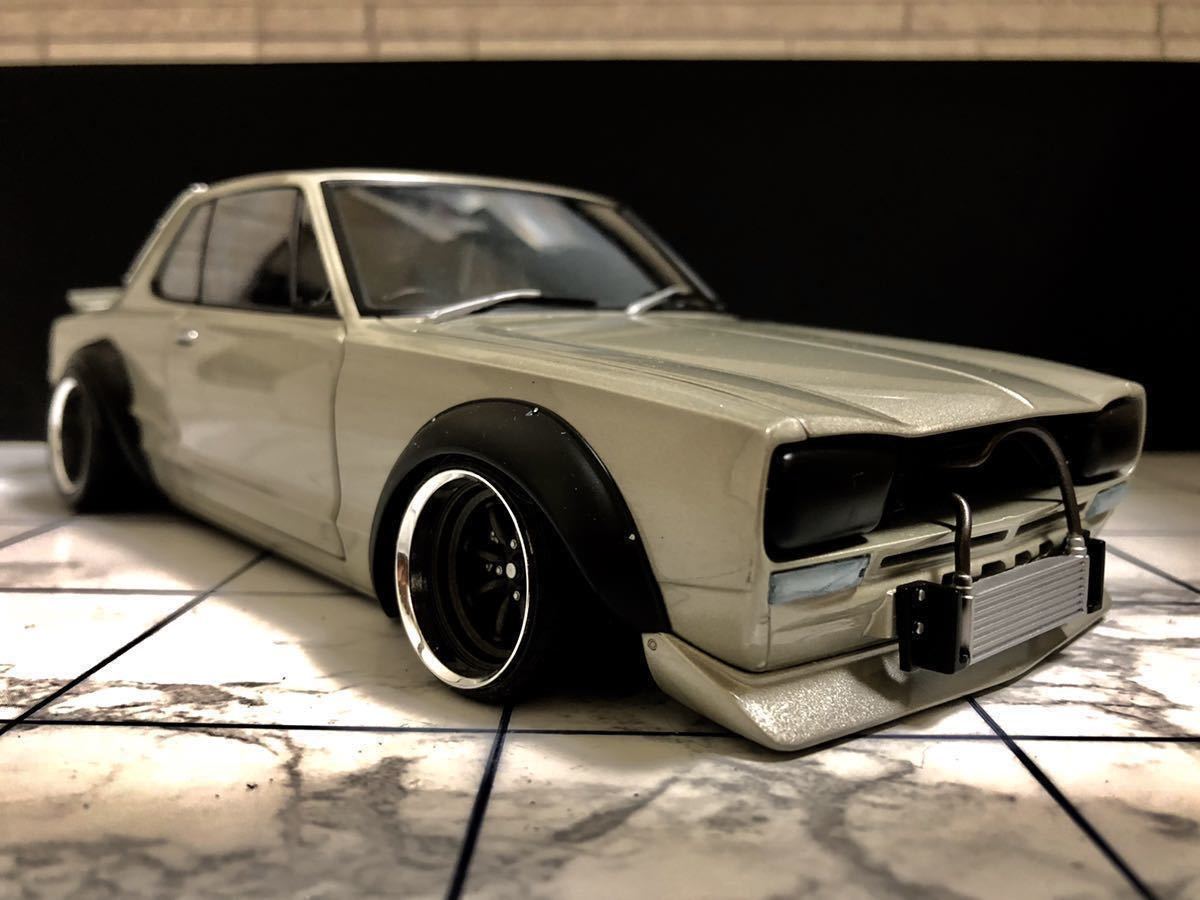 1/18 Aa スカイライン GT-R ハコスカ ワタナベ 改造 カスタム 1⁄18