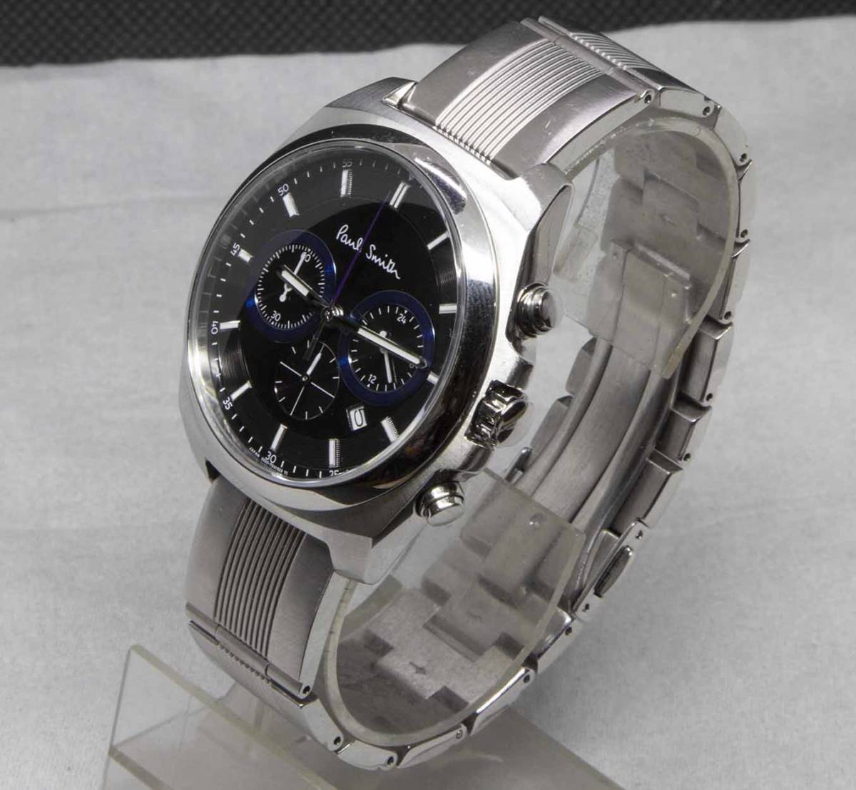 質店】中古 ポールスミス・クォーツ腕時計 クロノグラフ 0520-S092388 
